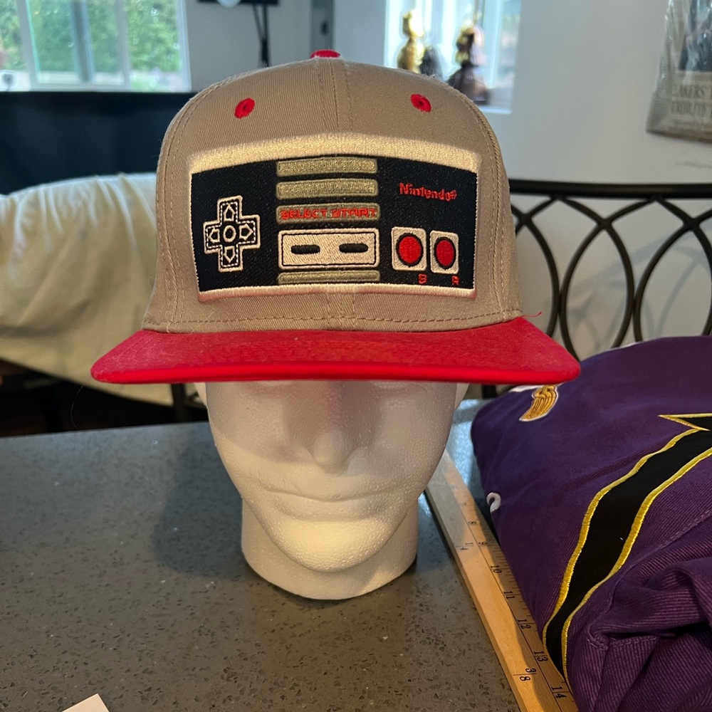 nintendo entertainment system Rare retro hat adult snap back Baseball Cap